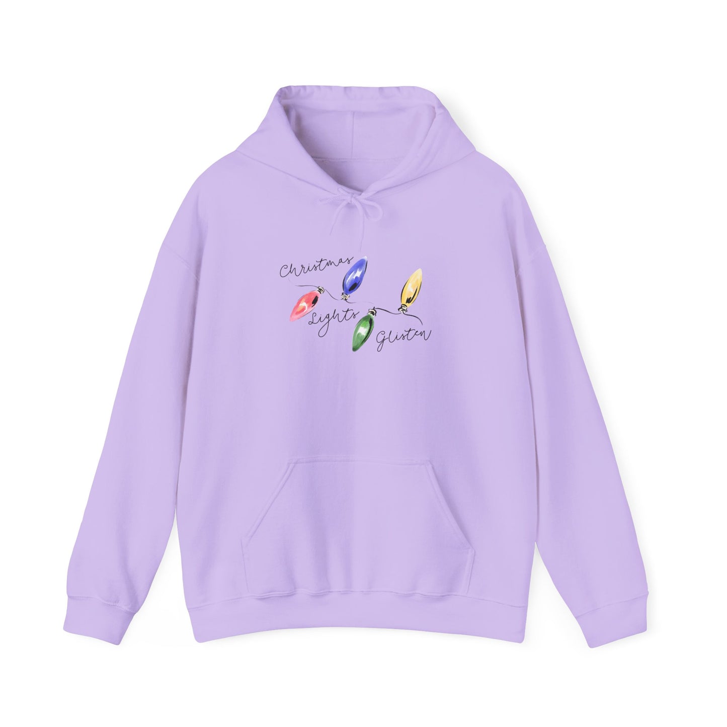Christmas Lights Glisten Hoodie