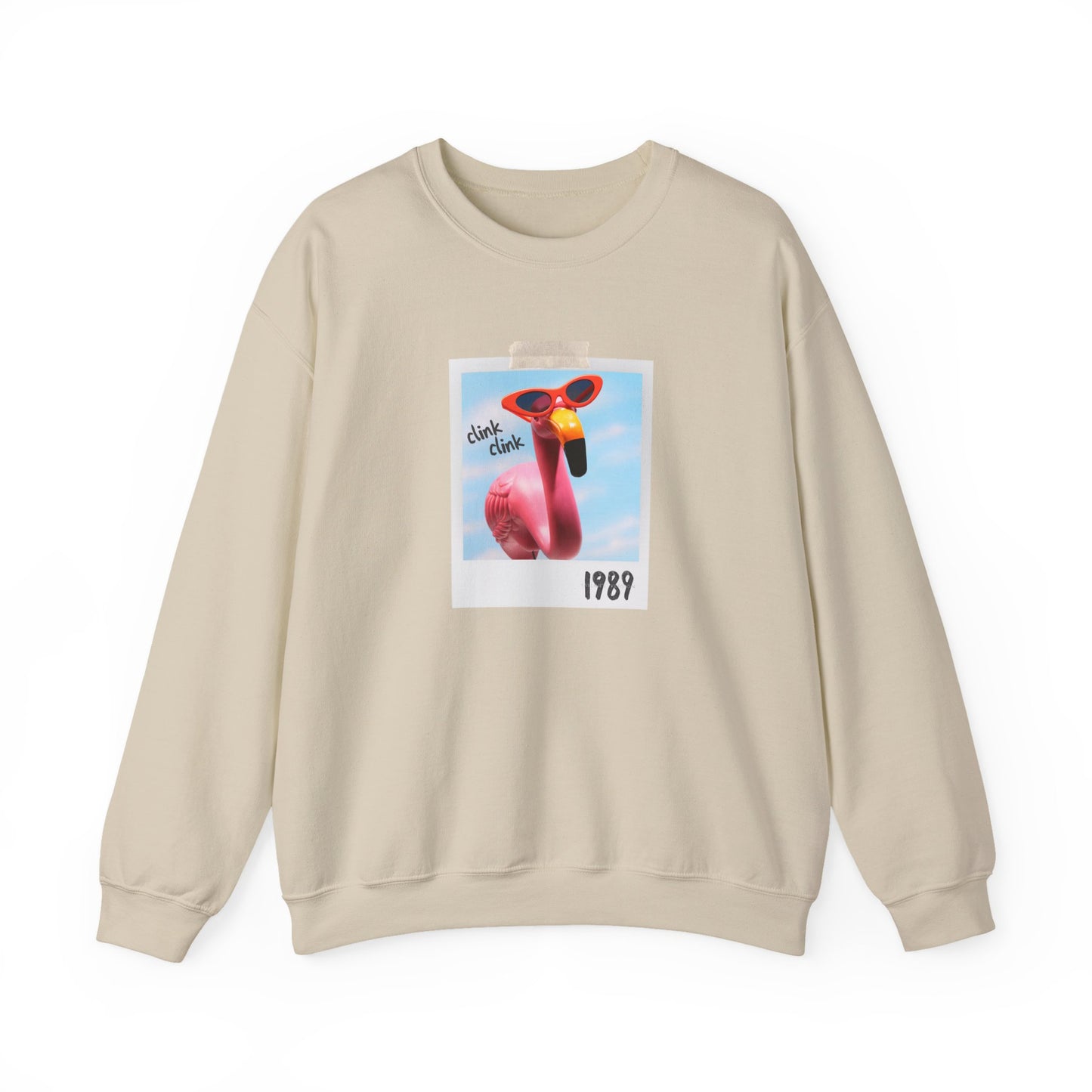 Flamingo Pink Crewneck Sweatshirt