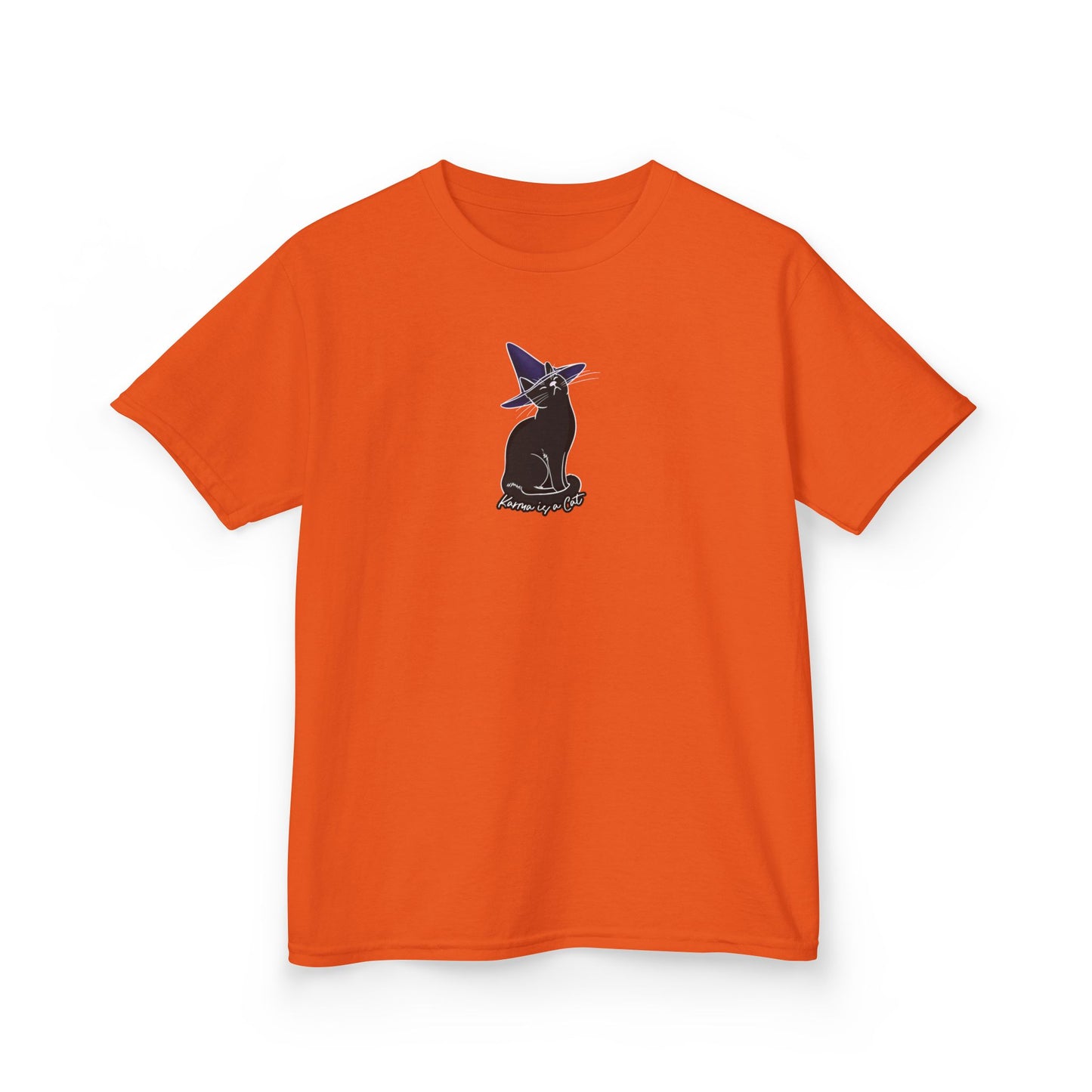 Karma is a Cat Kids Heavy Cotton™ Tee