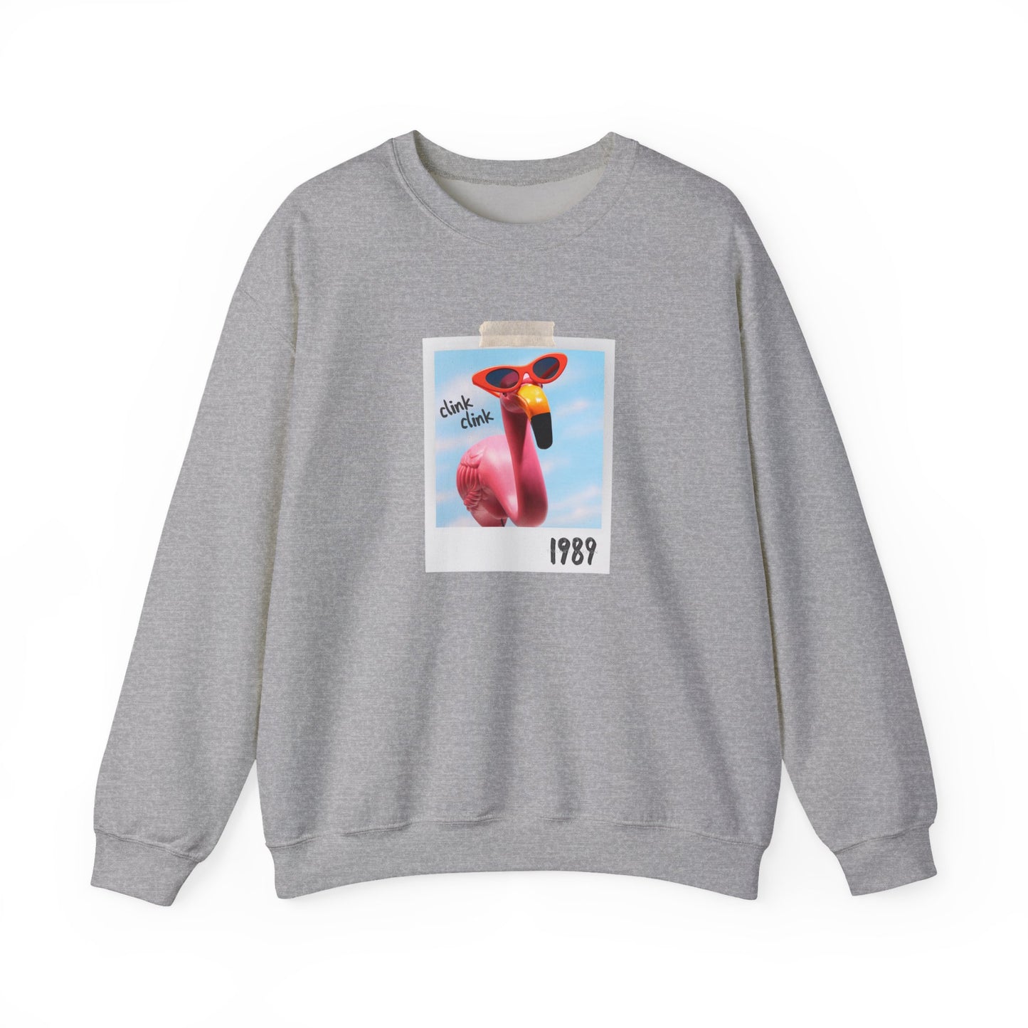 Flamingo Pink Crewneck Sweatshirt