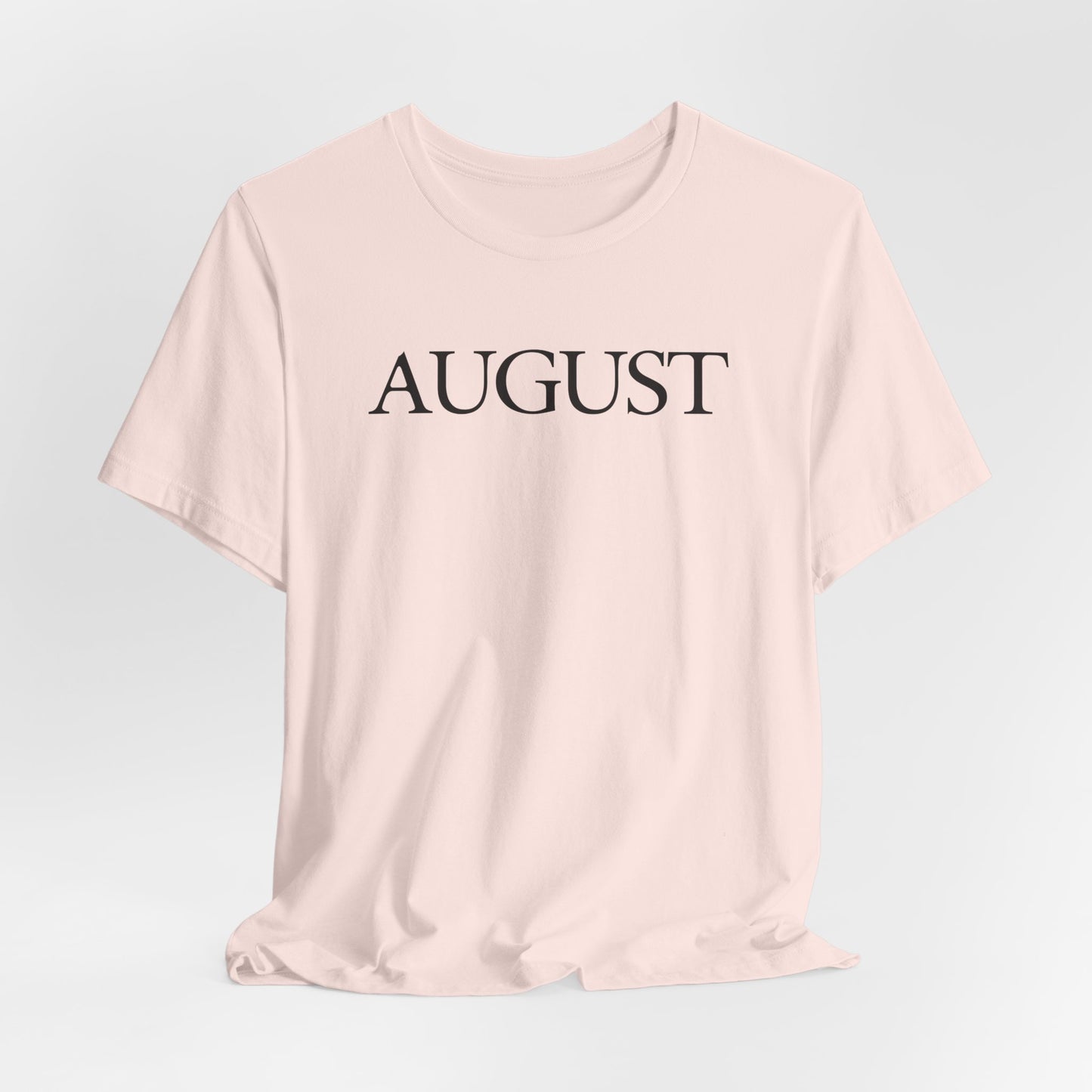 August (lyrics on back) Tshirt