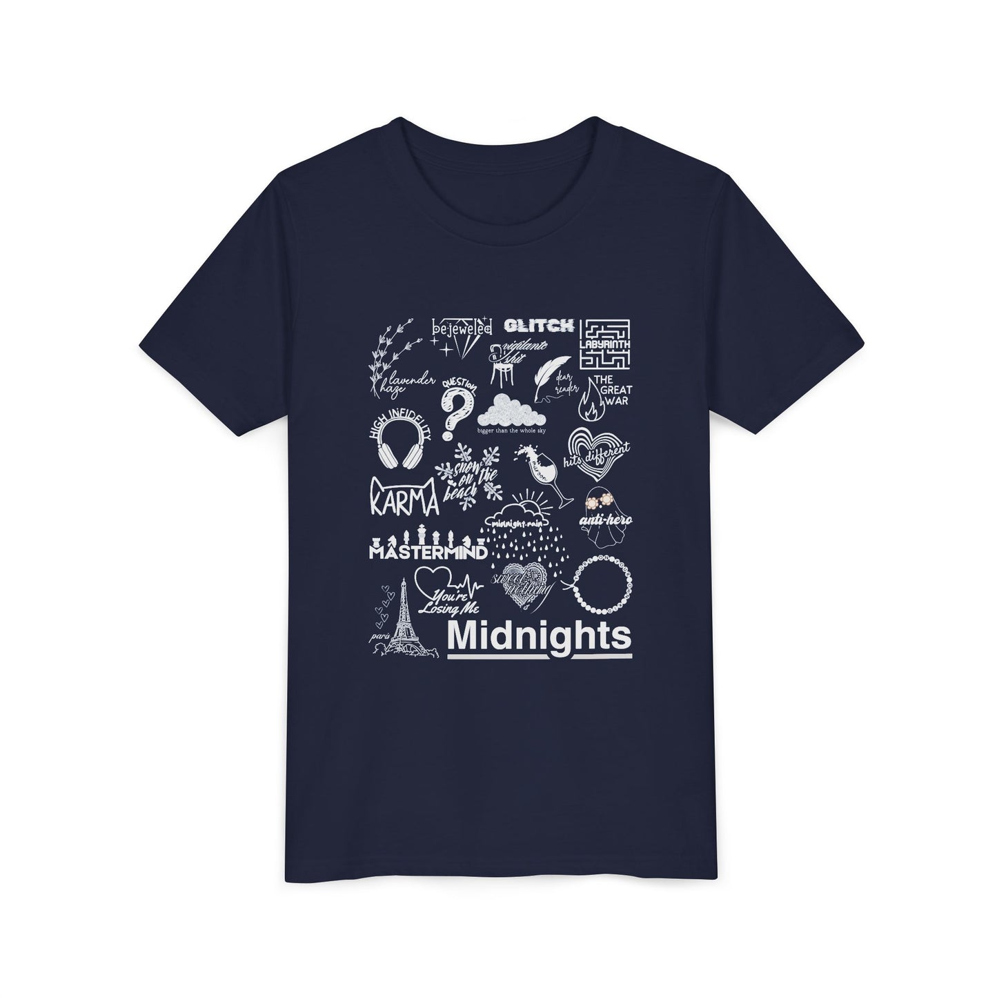 Midnights Collage Youth Tshirt