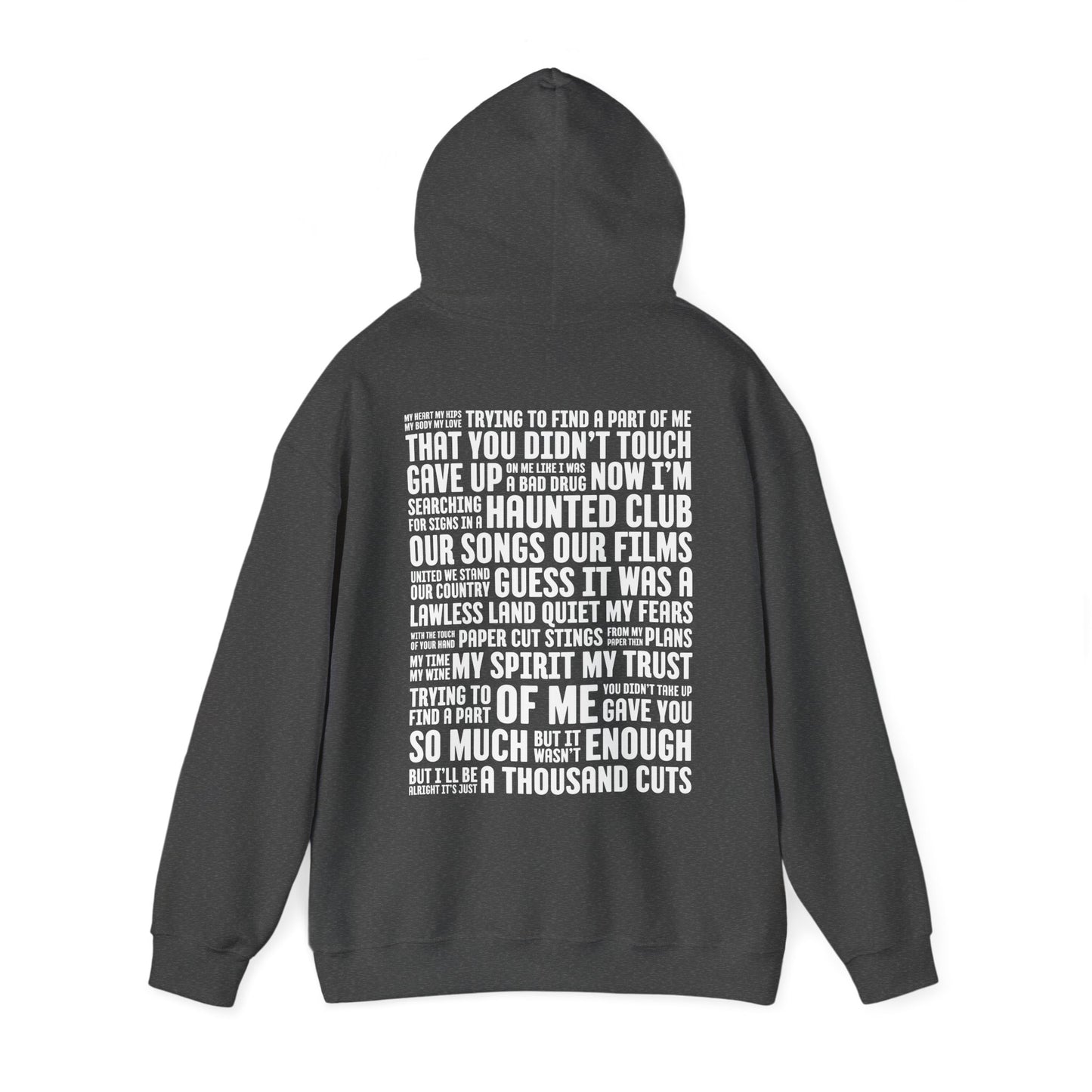 DBATC (lyrics on back) Hoodie