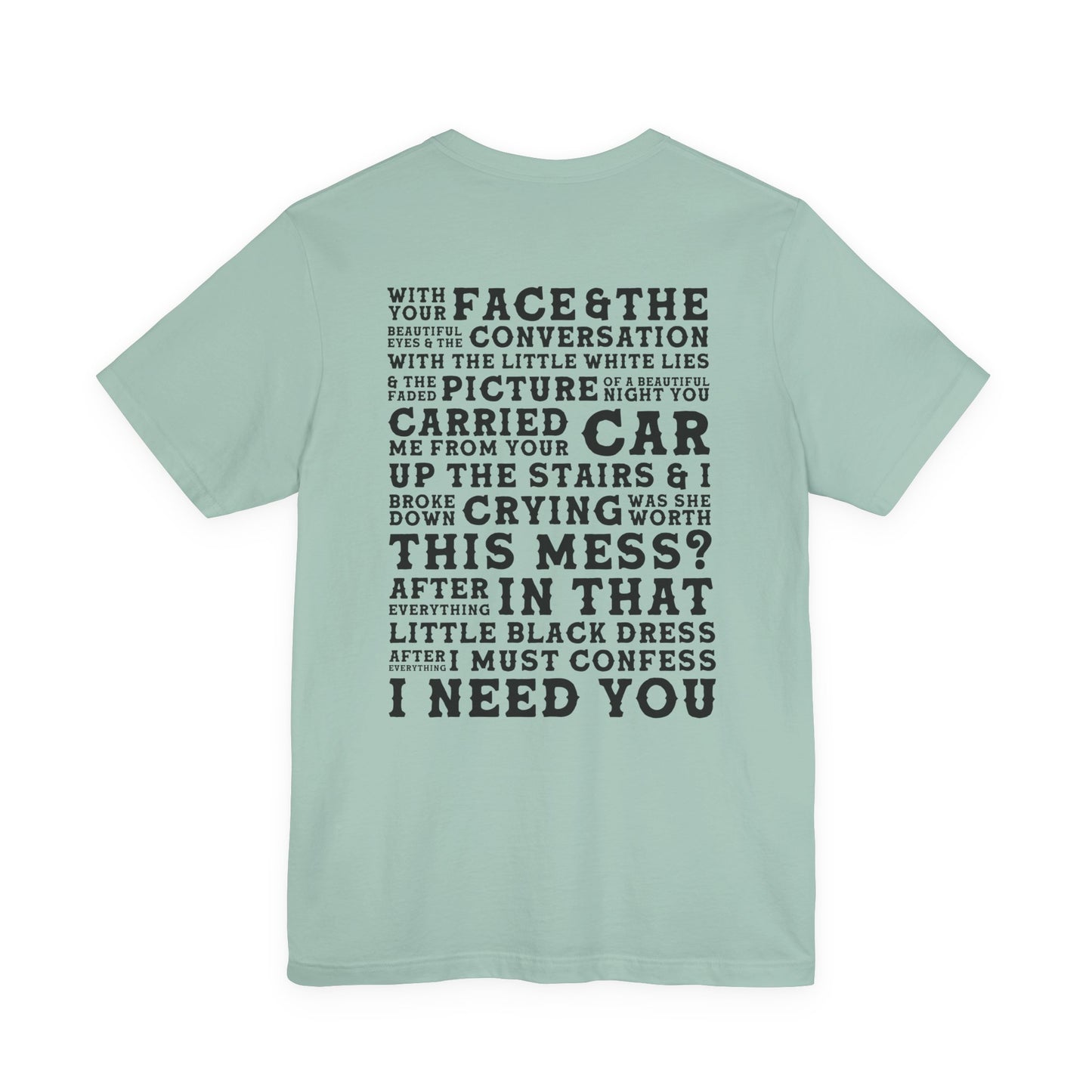 The Other Side of the Door (lyrics on back) Tshirt
