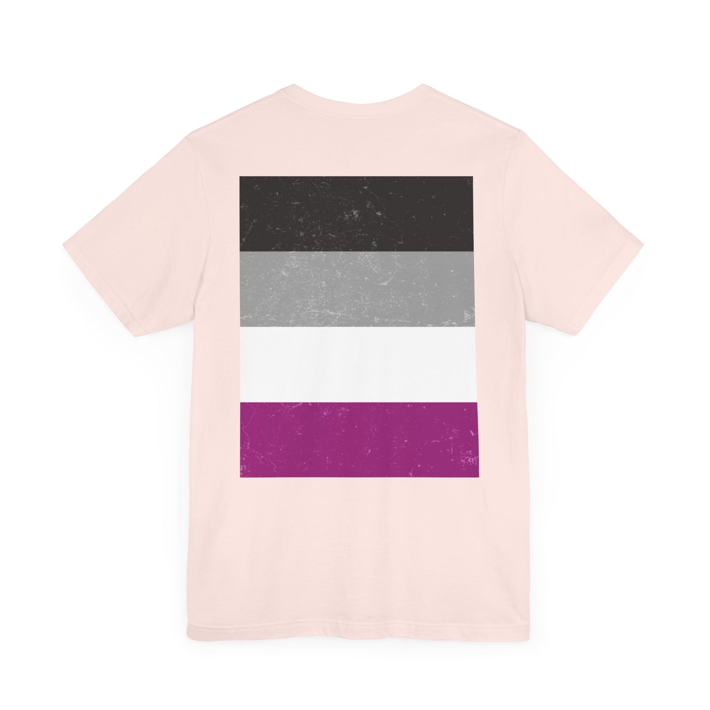 You Ain't Gotta Pray For Me (asexual flag on back) Tshirt