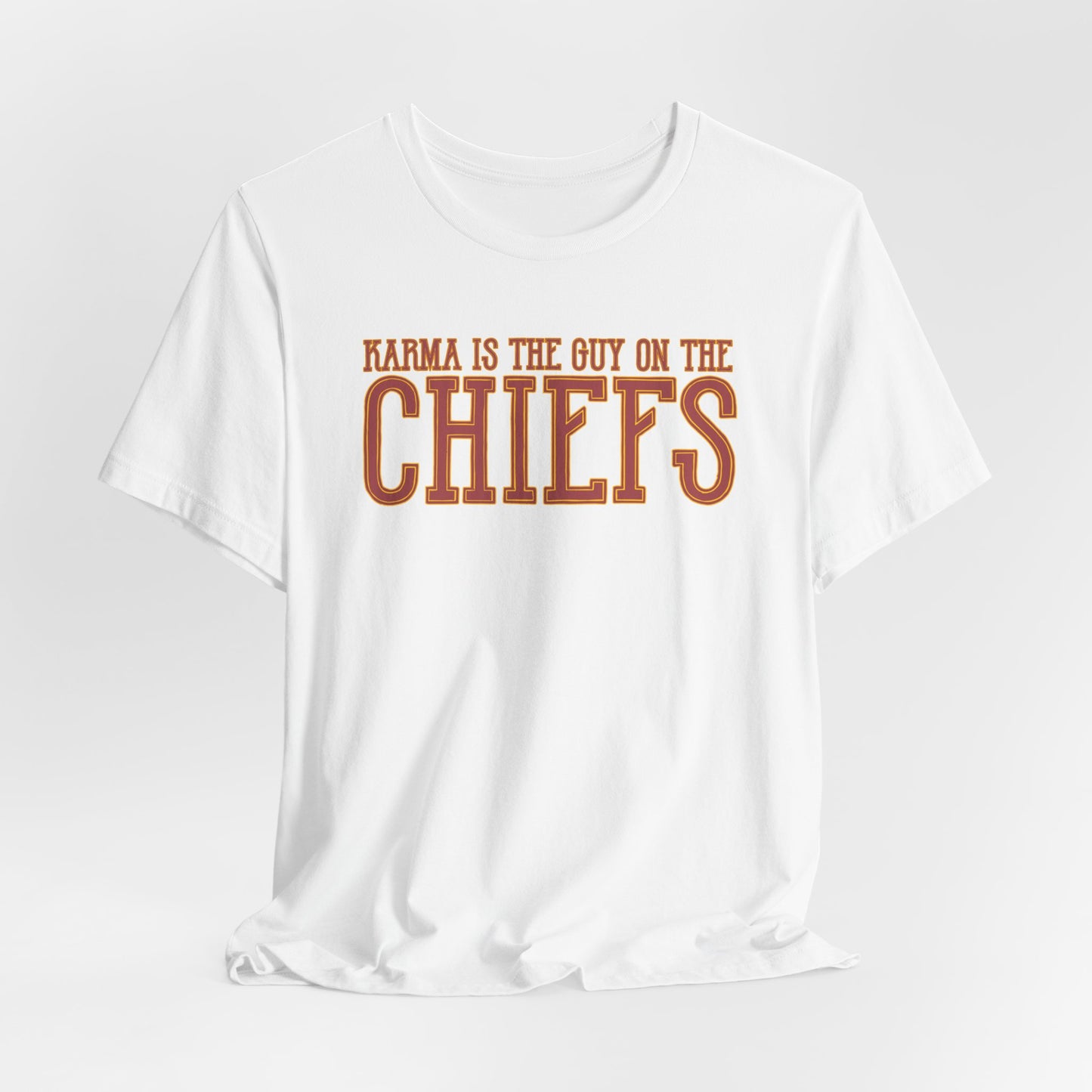 Karma is the Guy on the Chiefs Tshirt