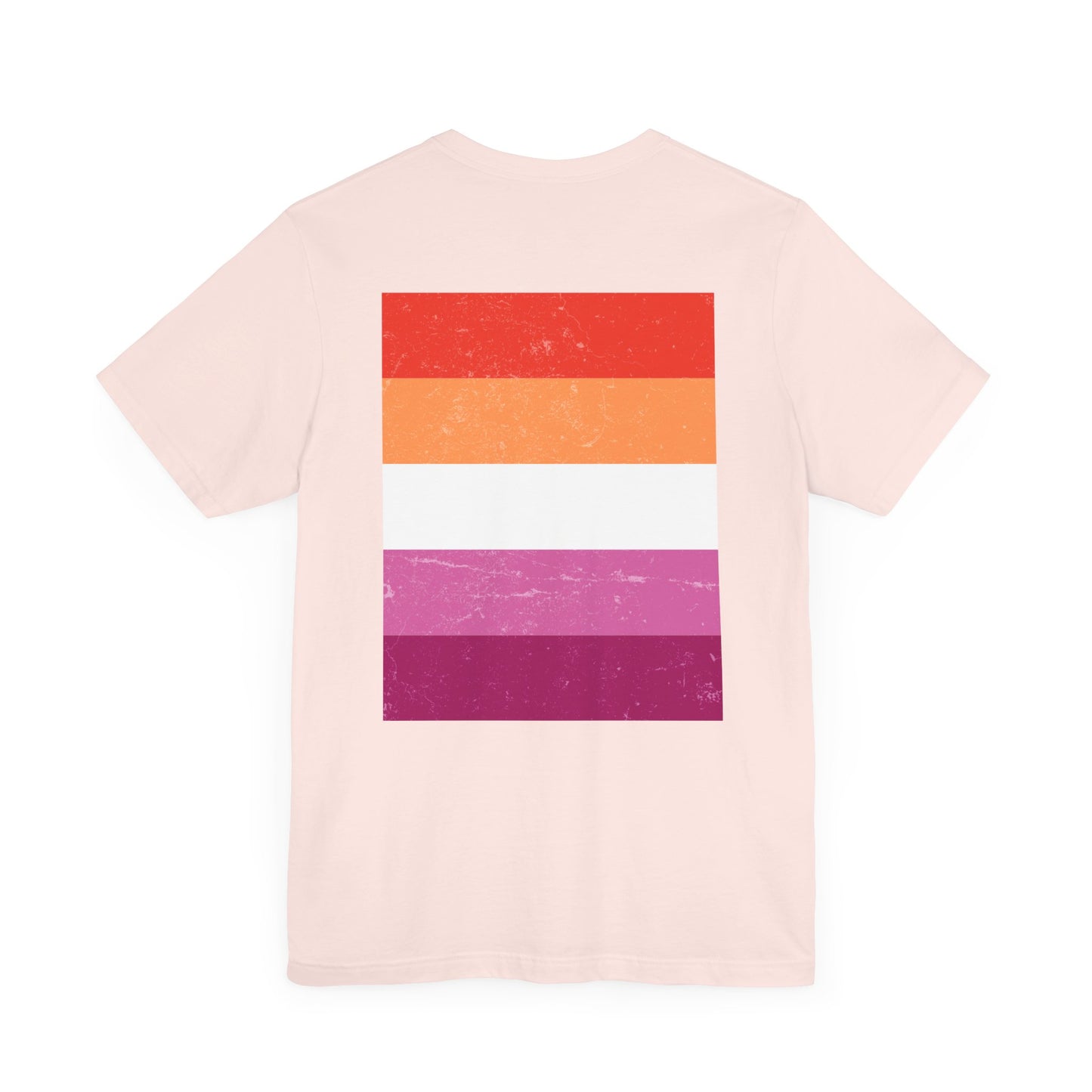 You Ain't Gotta Pray For Me (lesbian flag on back) Tshirt
