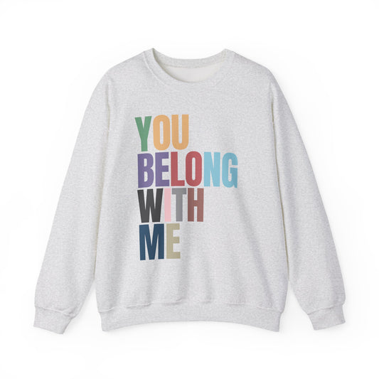 You Belong With Me (eras colours) Sweatshirt