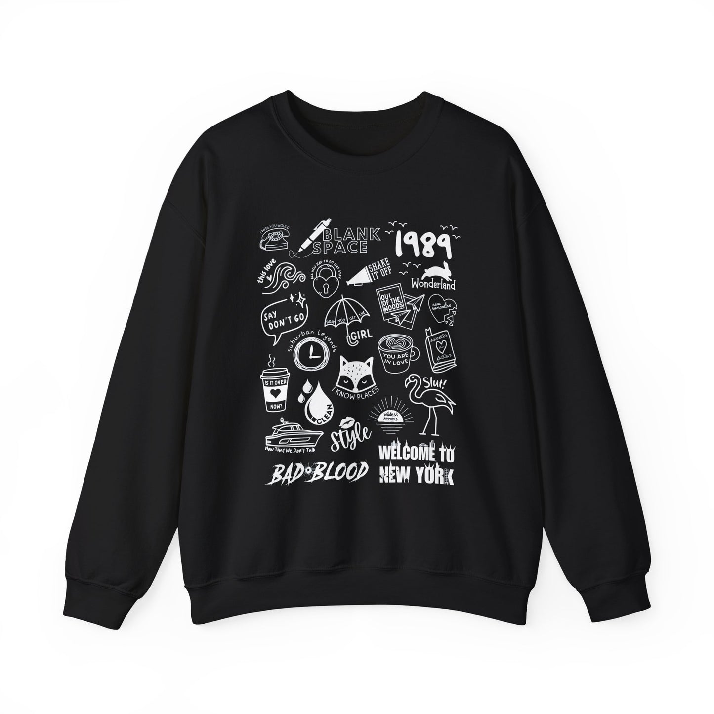 1989 Collage Crewneck Sweatshirt