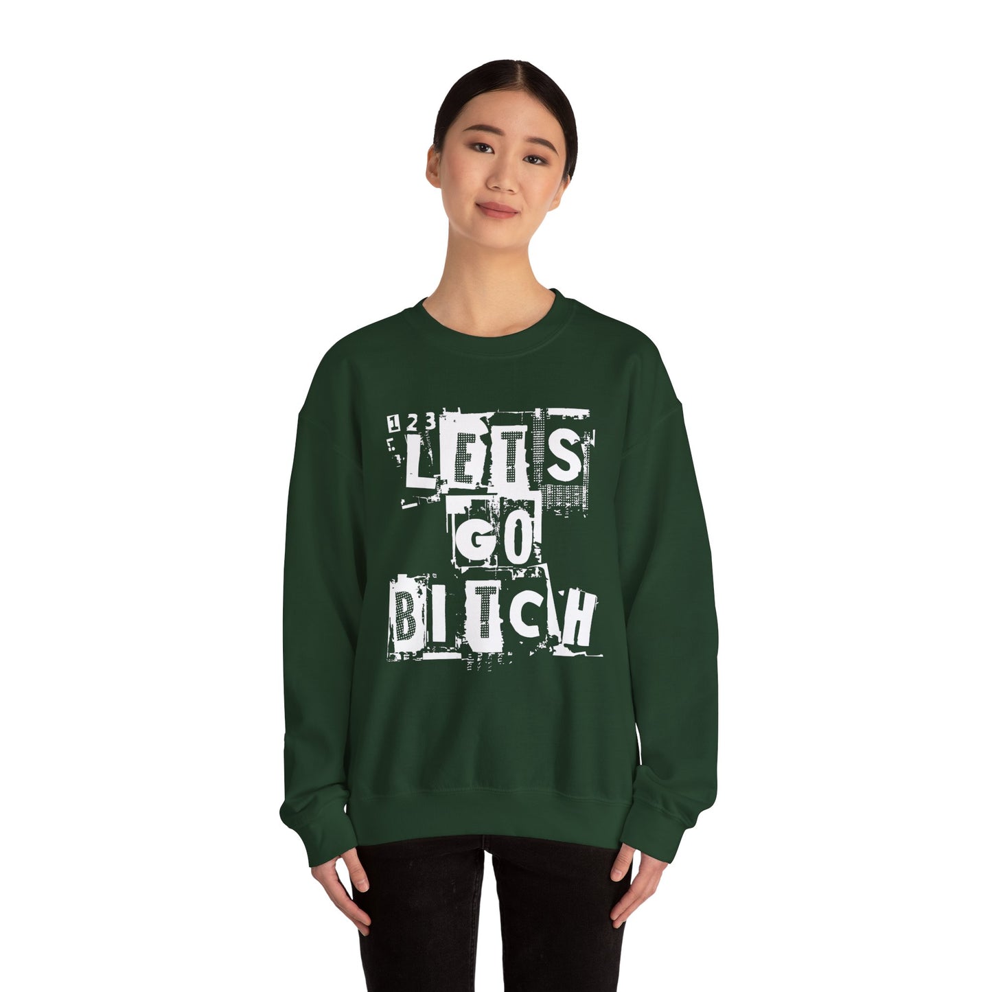 123 Let's Go Bitch Sweater
