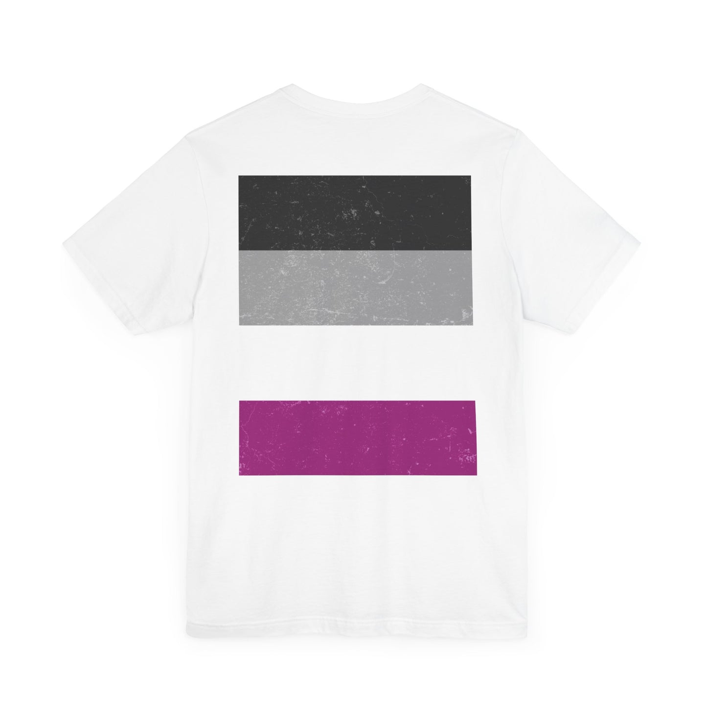 You Ain't Gotta Pray For Me (asexual flag on back) Tshirt