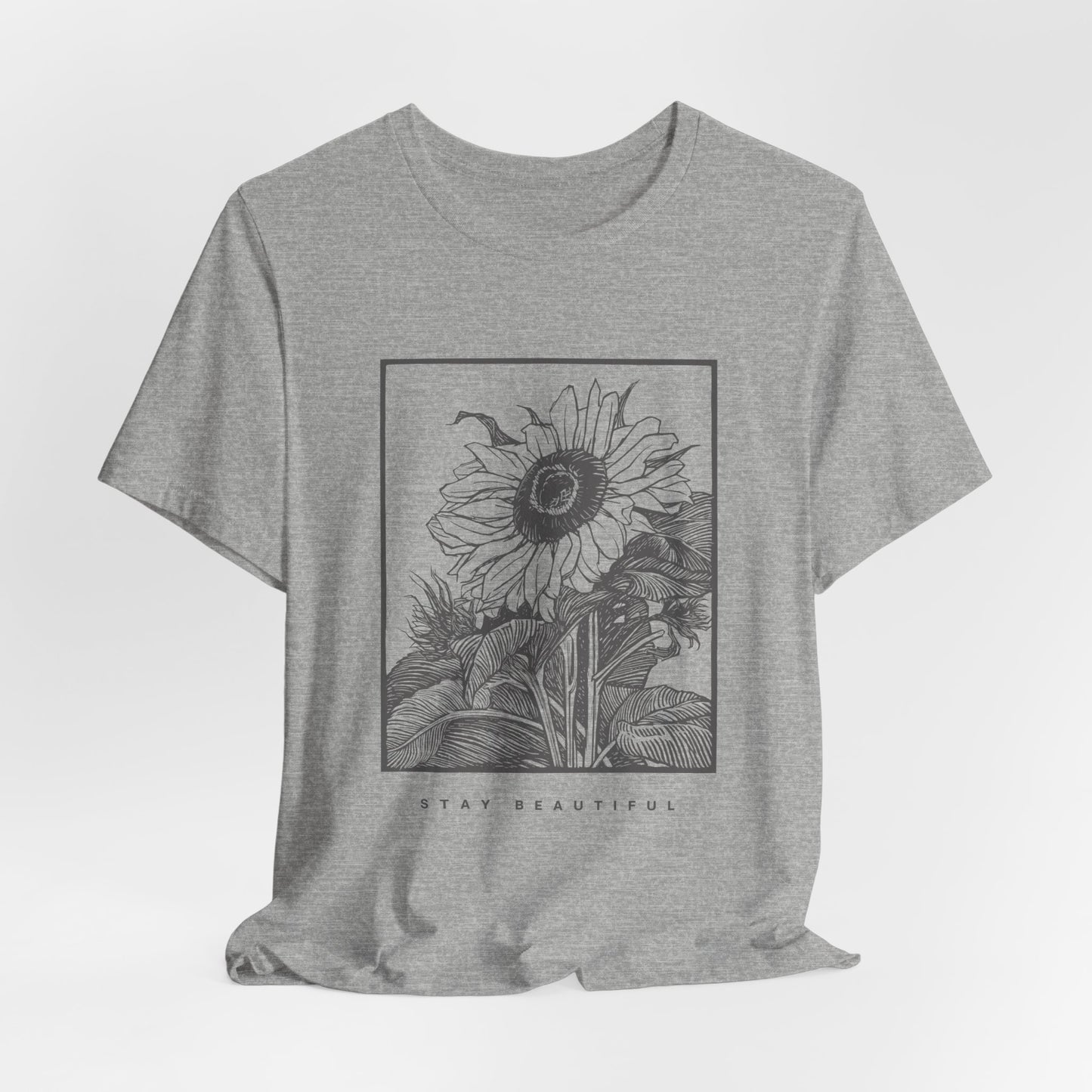 Stay Beautiful Sunflower Tshirt