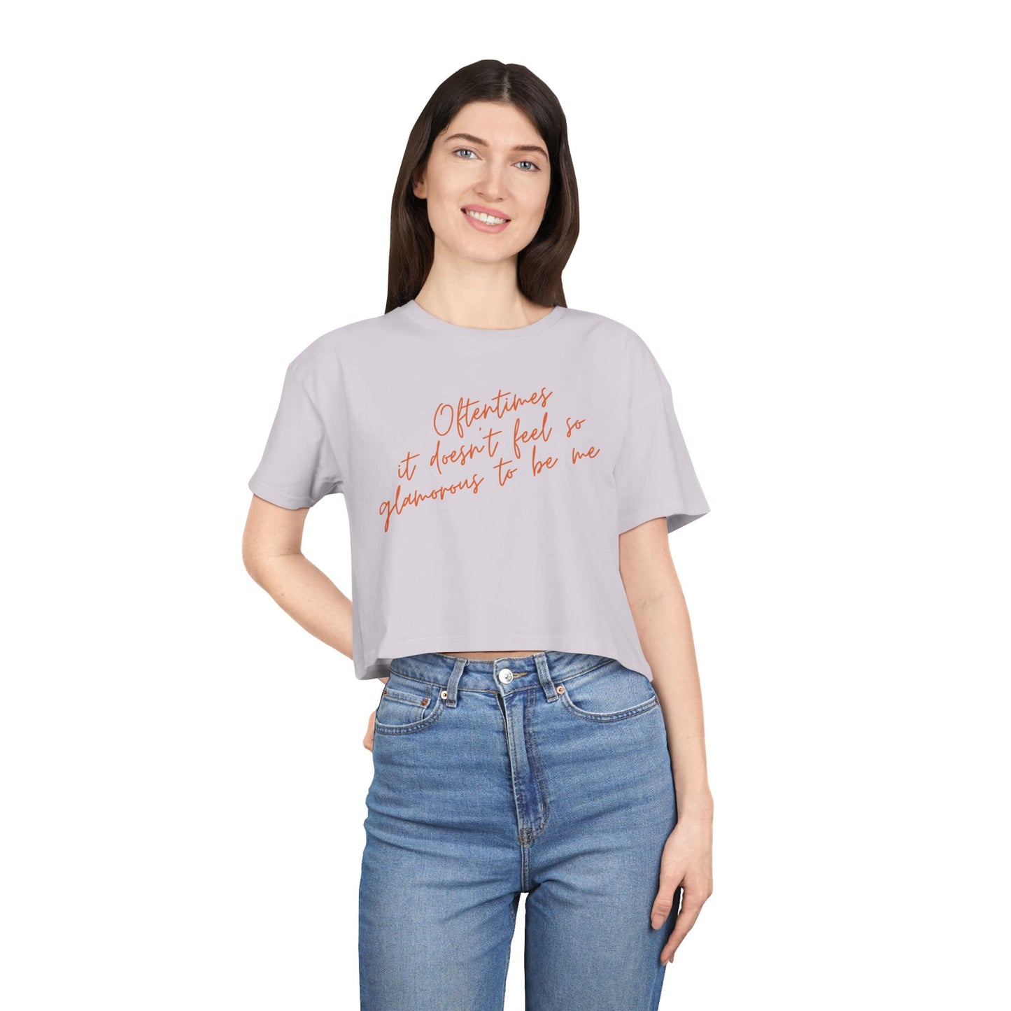Elizabeth Taylor Crop Tee