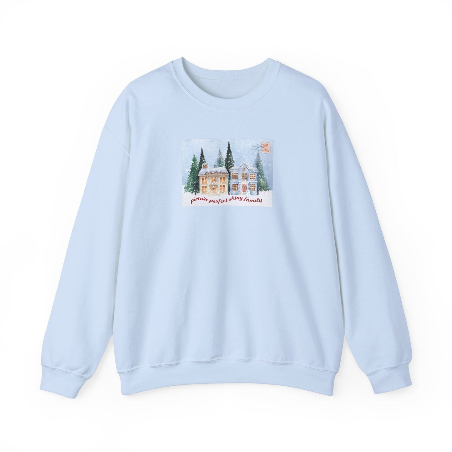 Picture Perfect Shiny Family Crewneck Sweatshirt