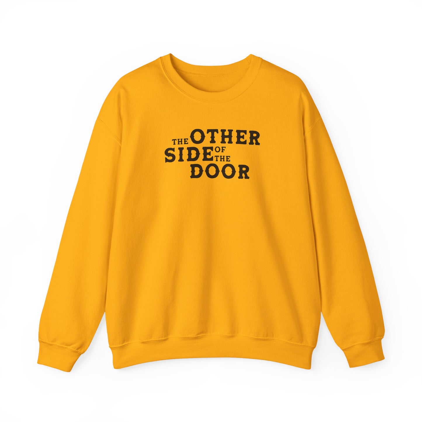 The Other Side Of The Door (lyrics on back) Crewneck Sweatshirt