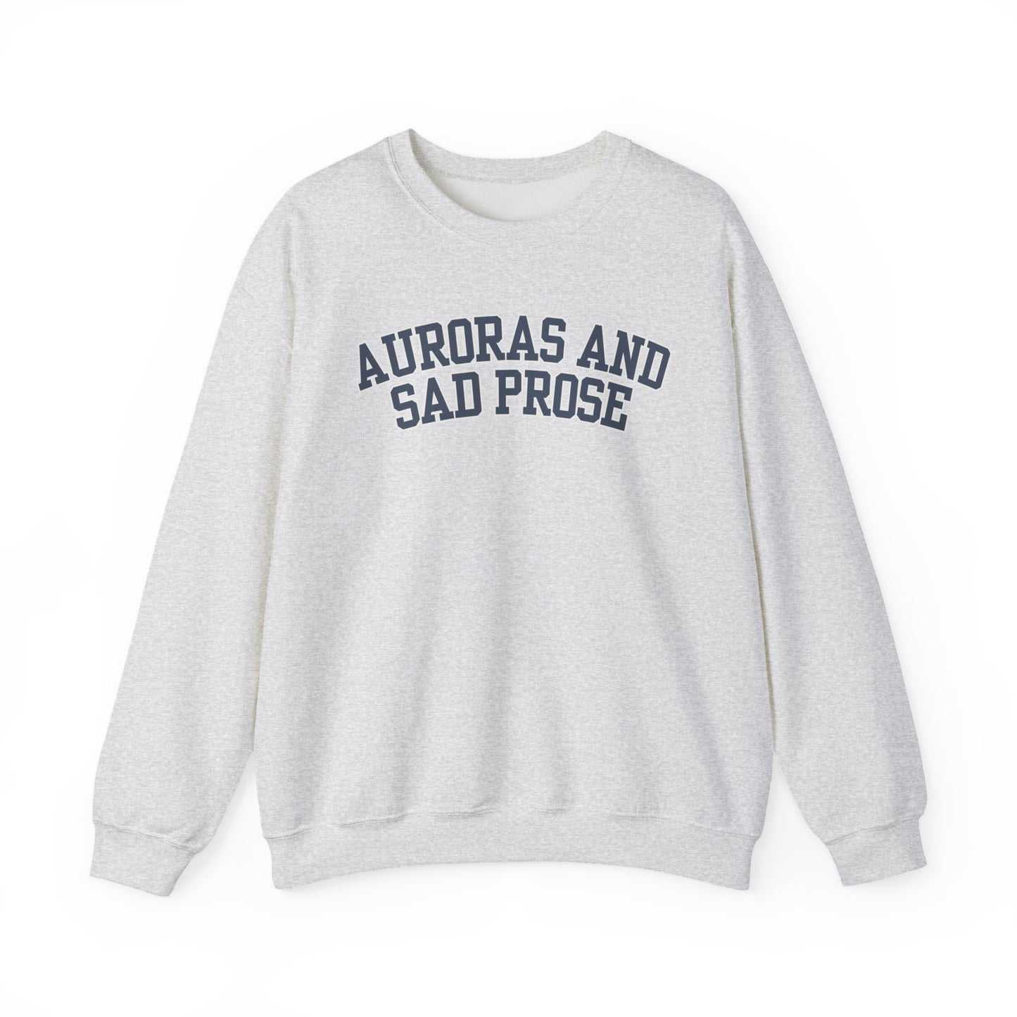 Auroras and Sad Prose Crewneck Sweatshirt