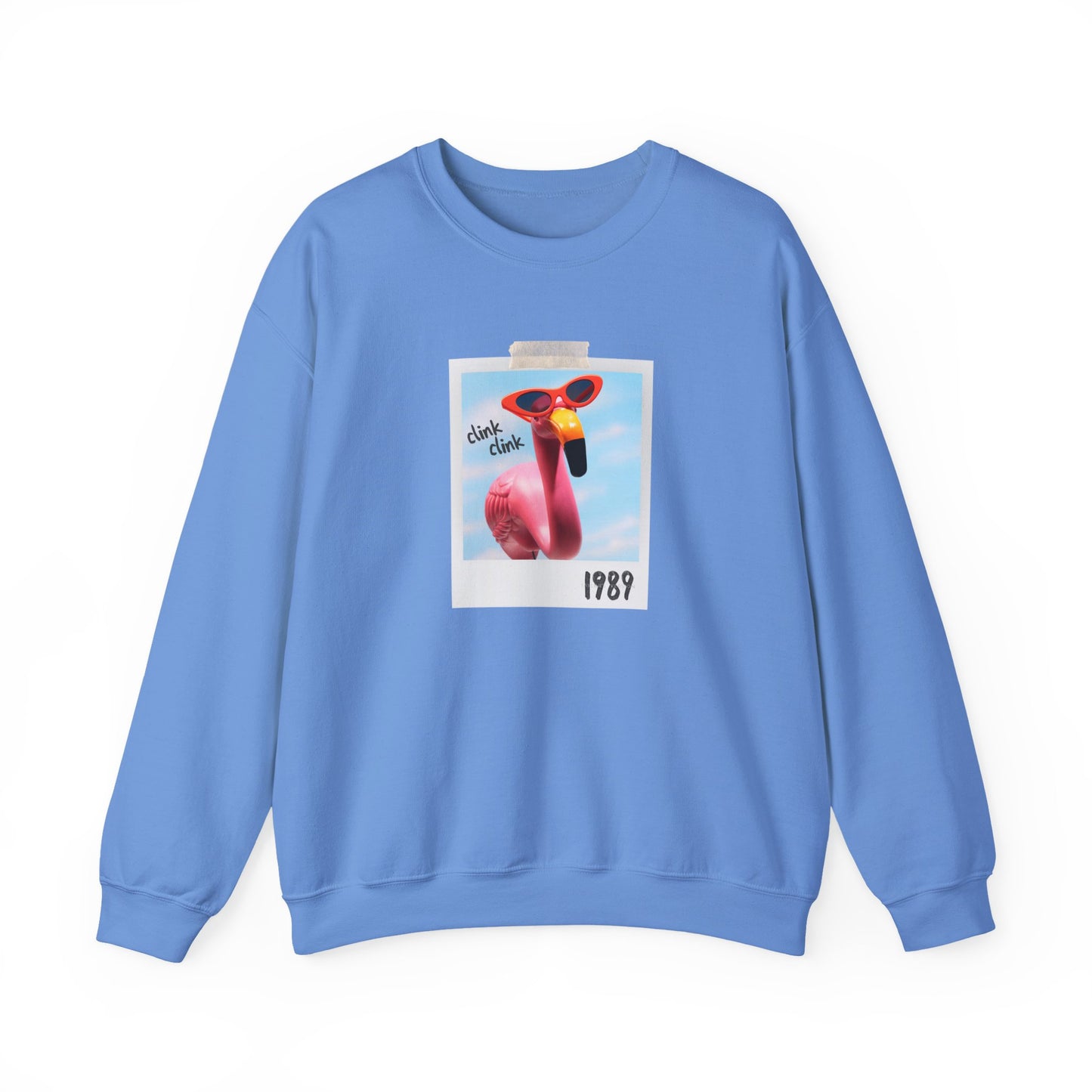 Flamingo Pink Crewneck Sweatshirt