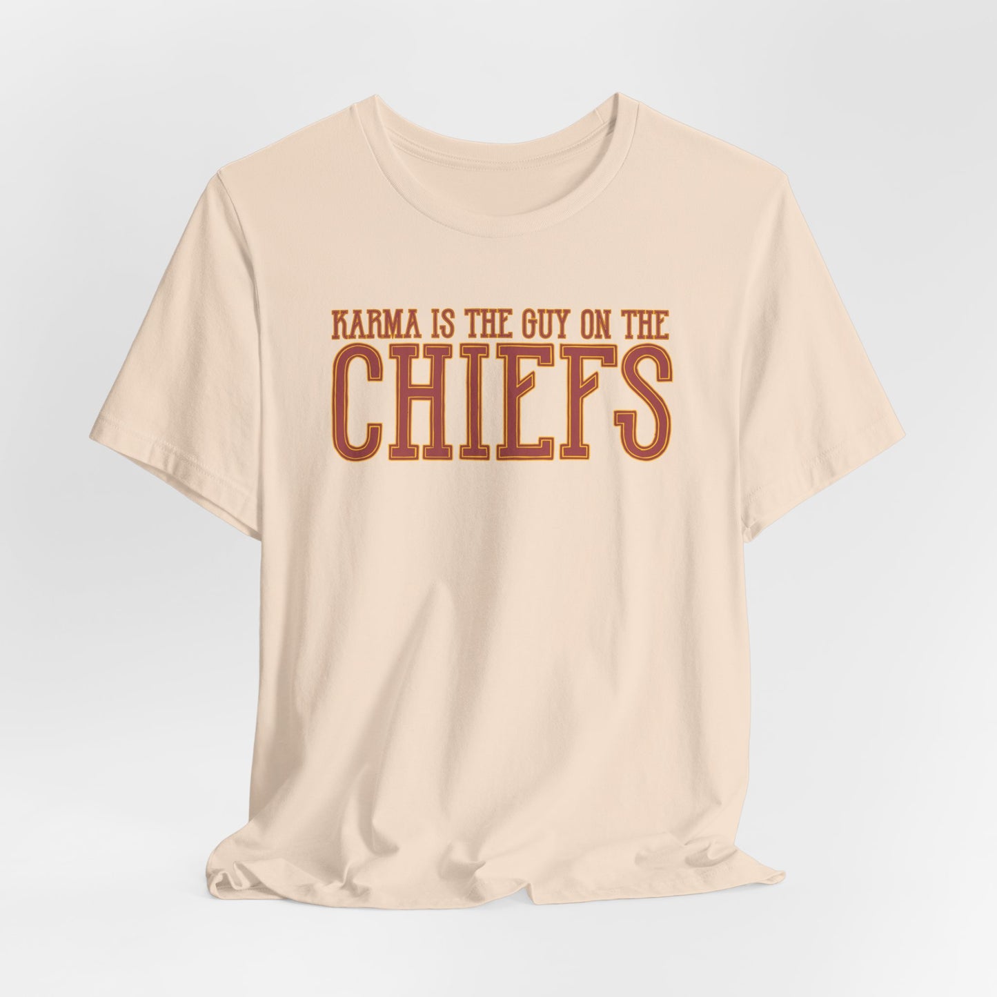 Karma is the Guy on the Chiefs Tshirt