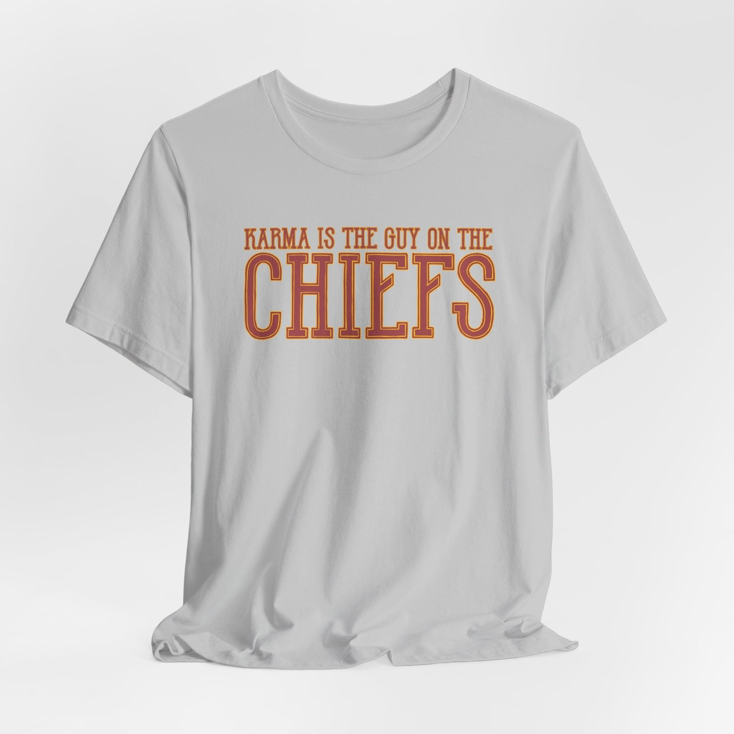 Karma is the Guy on the Chiefs Tshirt