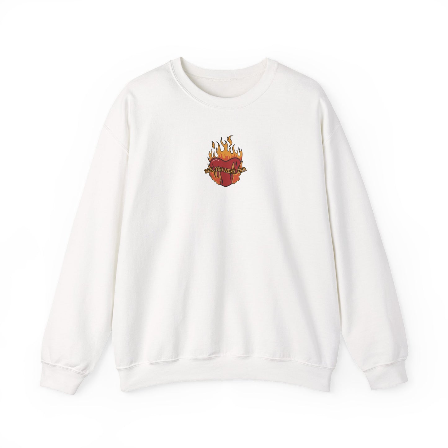See You Next Era Heart Crewneck Sweater
