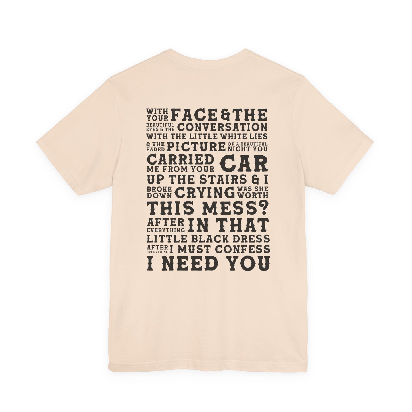 The Other Side of the Door (lyrics on back) Tshirt
