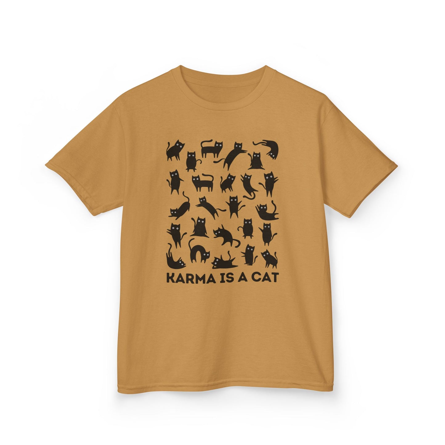 Karma is a Cat Kids Heavy Cotton™ Tee