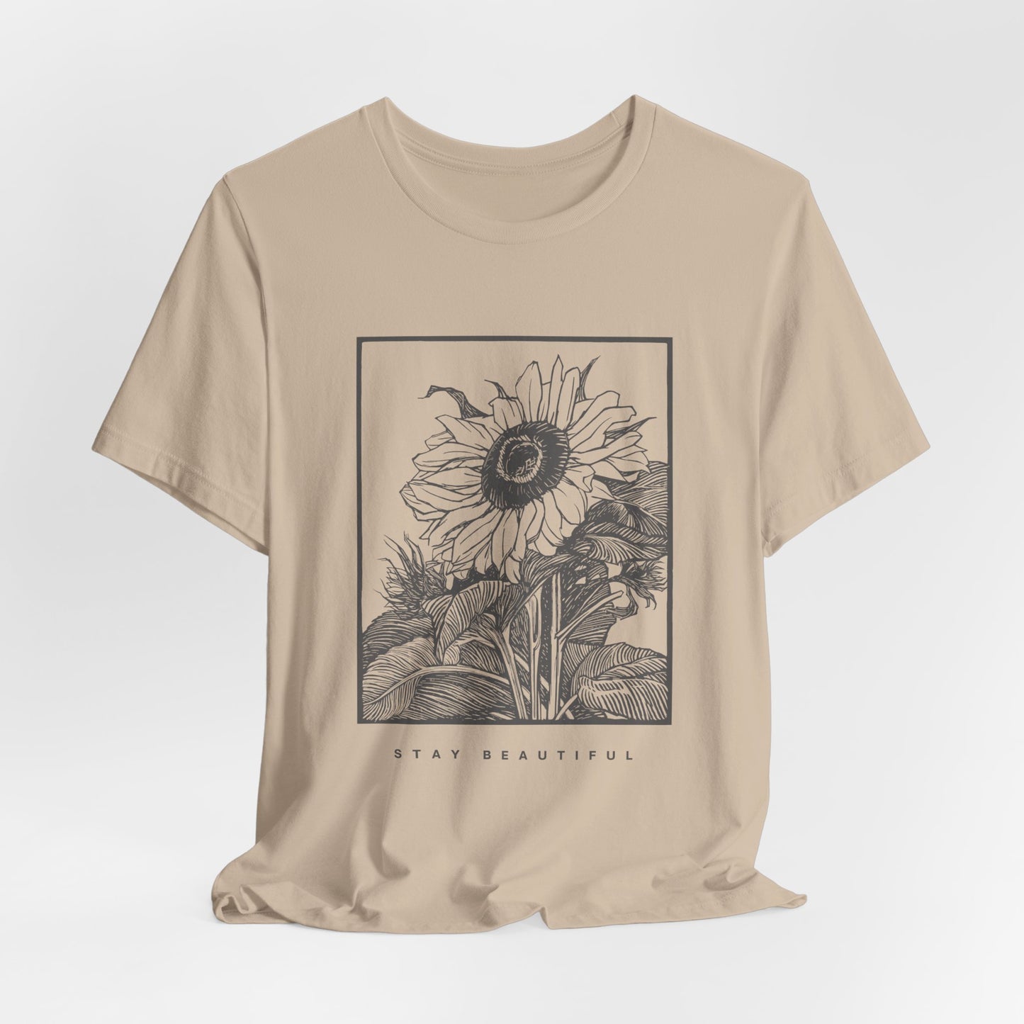Stay Beautiful Sunflower Tshirt