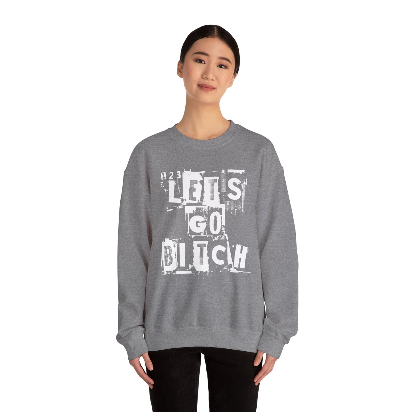 123 Let's Go Bitch Sweater