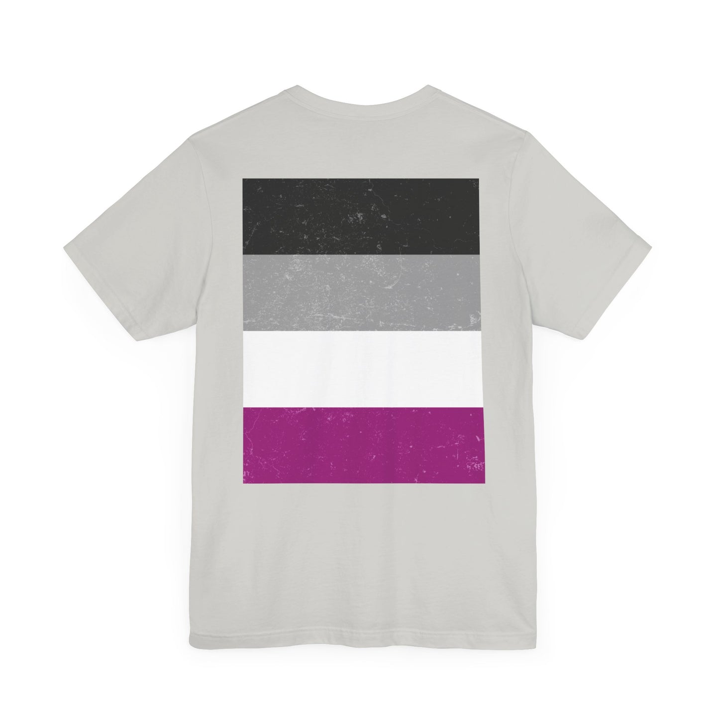 You Ain't Gotta Pray For Me (asexual flag on back) Tshirt