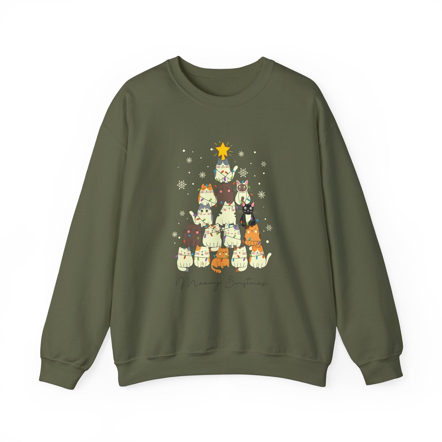 Meowy Swiftmas Crewneck Sweatshirt