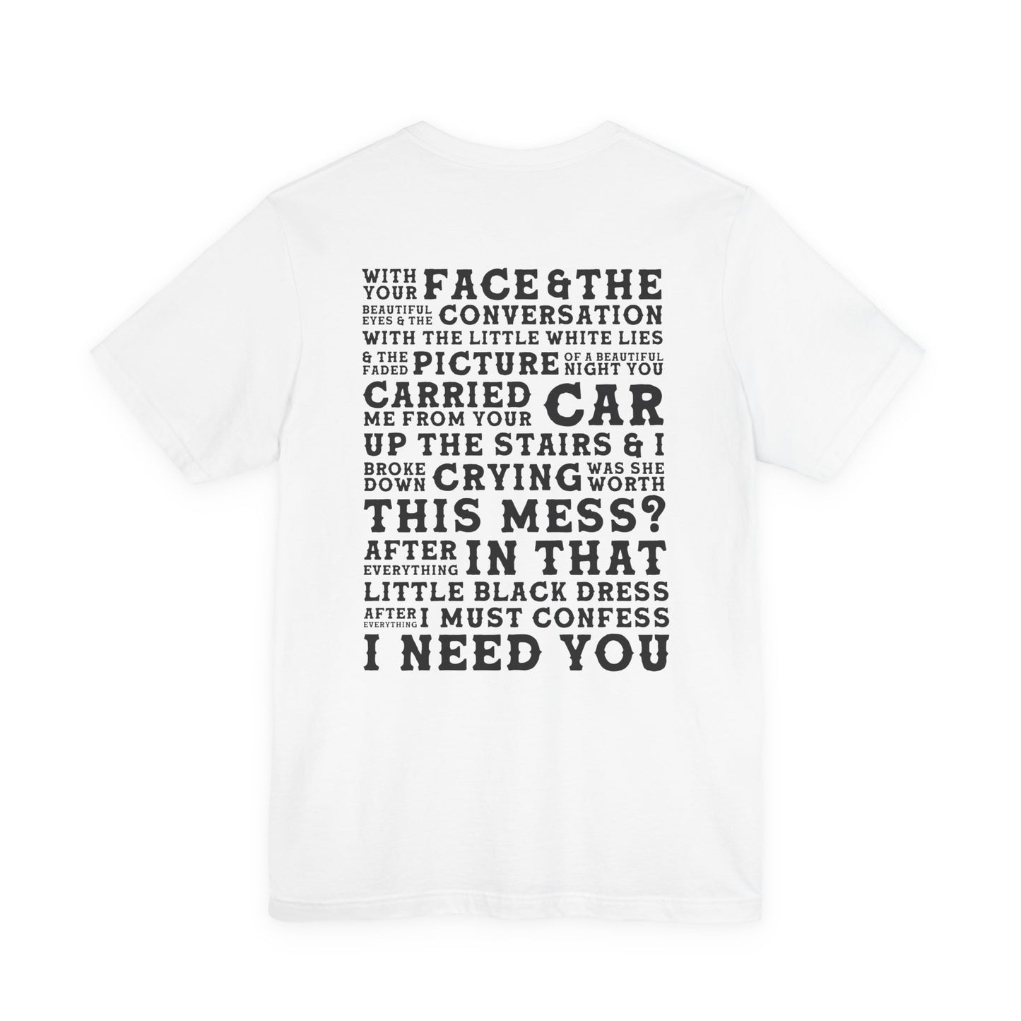 The Other Side of the Door (lyrics on back) Tshirt