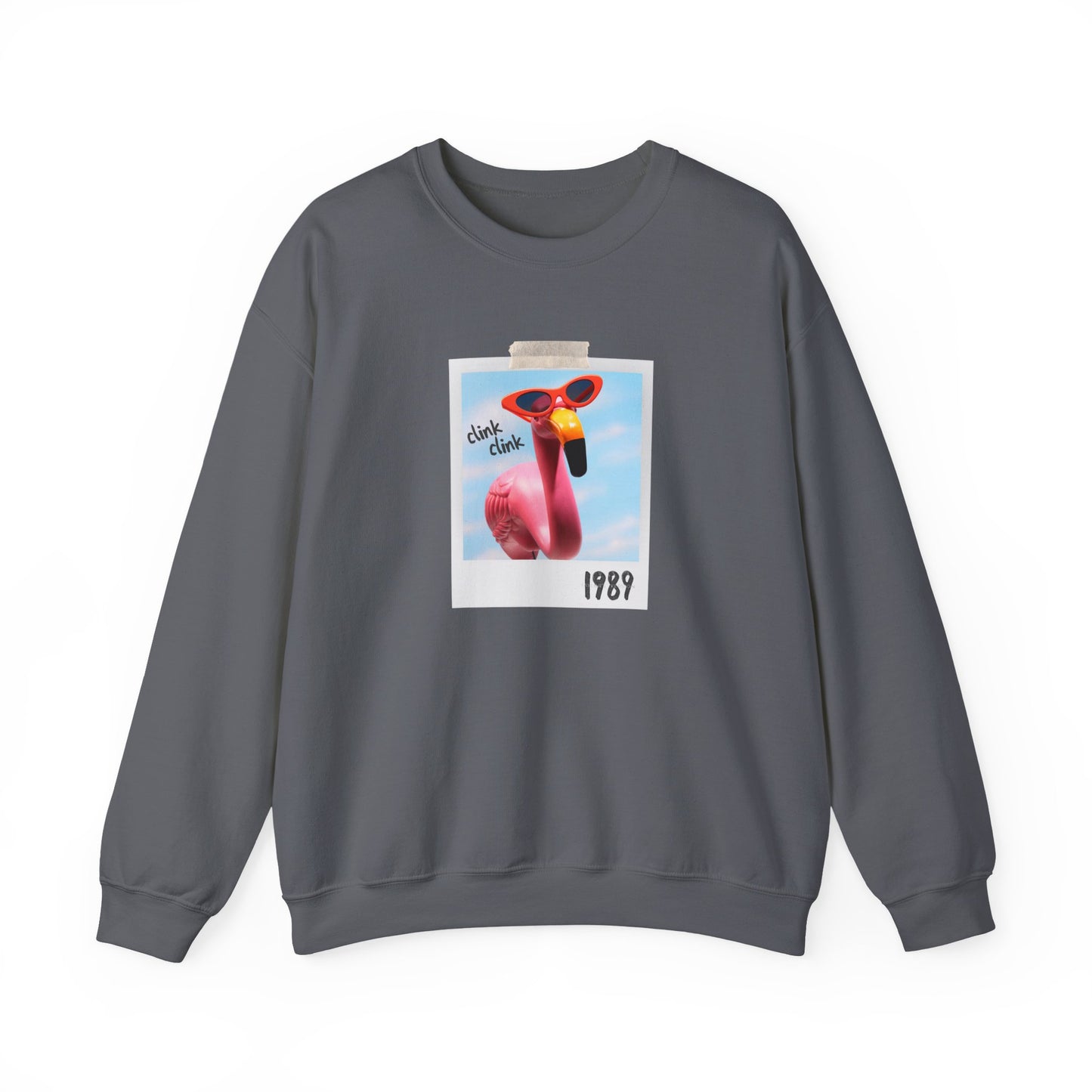 Flamingo Pink Crewneck Sweatshirt