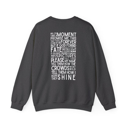 Long Live (Lyrics on Back) Crewneck Sweatshirt