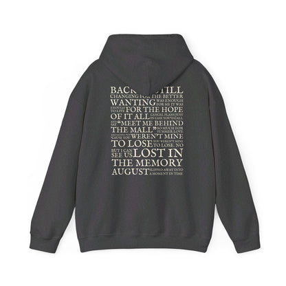 August Lyrics Hoodie