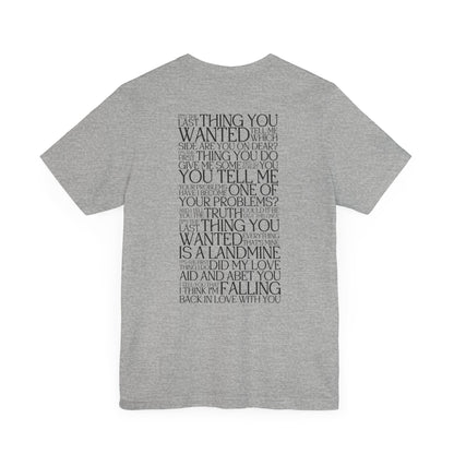 The Alcott Lyrics Tshirt