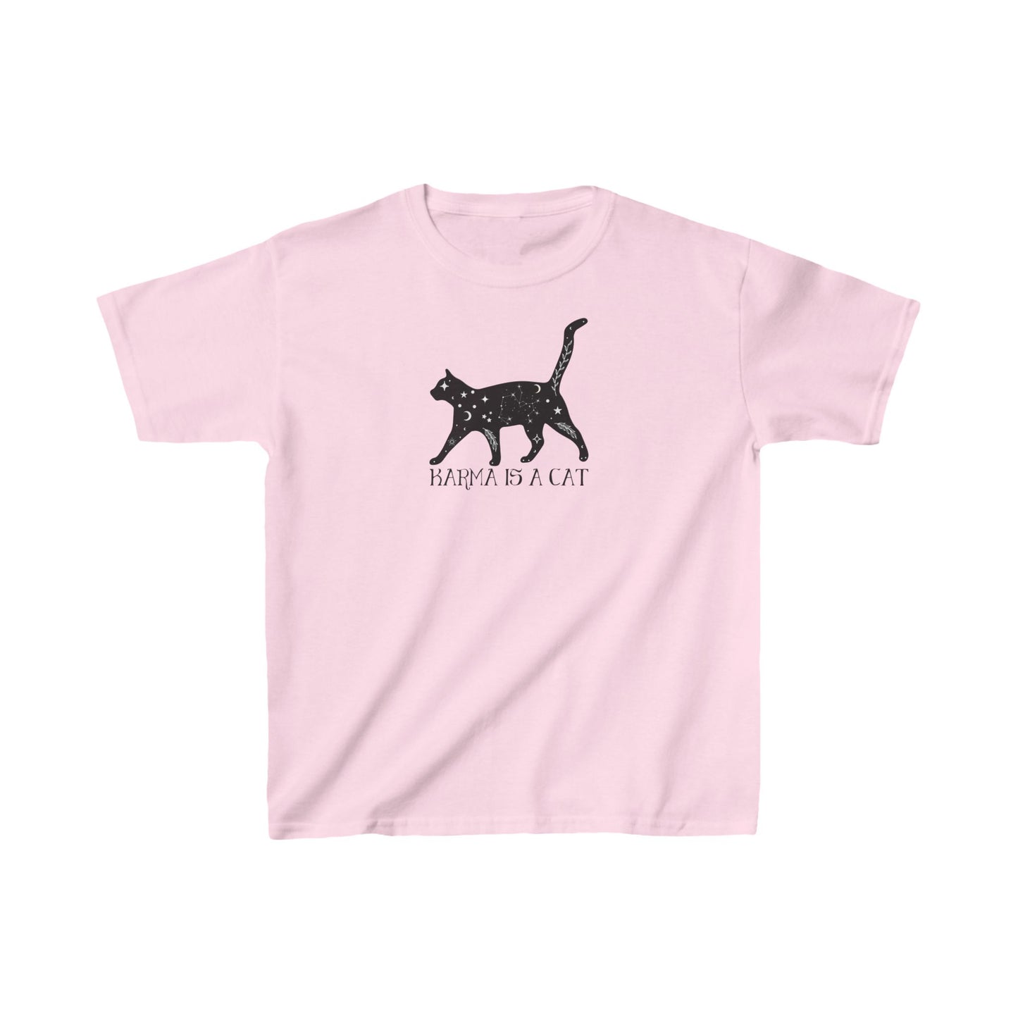 Karma is a Cat Kids Heavy Cotton™ Tee