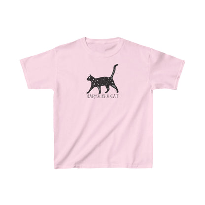 Karma is a Cat Kids Heavy Cotton™ Tee