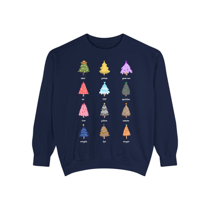 Eras Trees Sweatshirt Comfort Colors