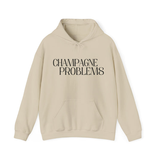 Champagne Problems (lyrics on back) Hoodie