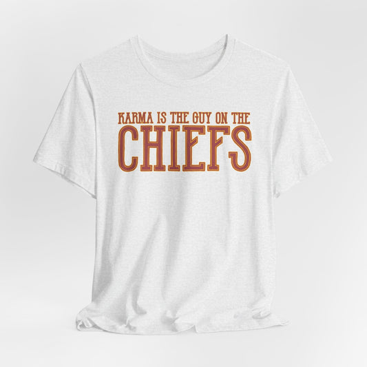 Karma is the Guy on the Chiefs Tshirt