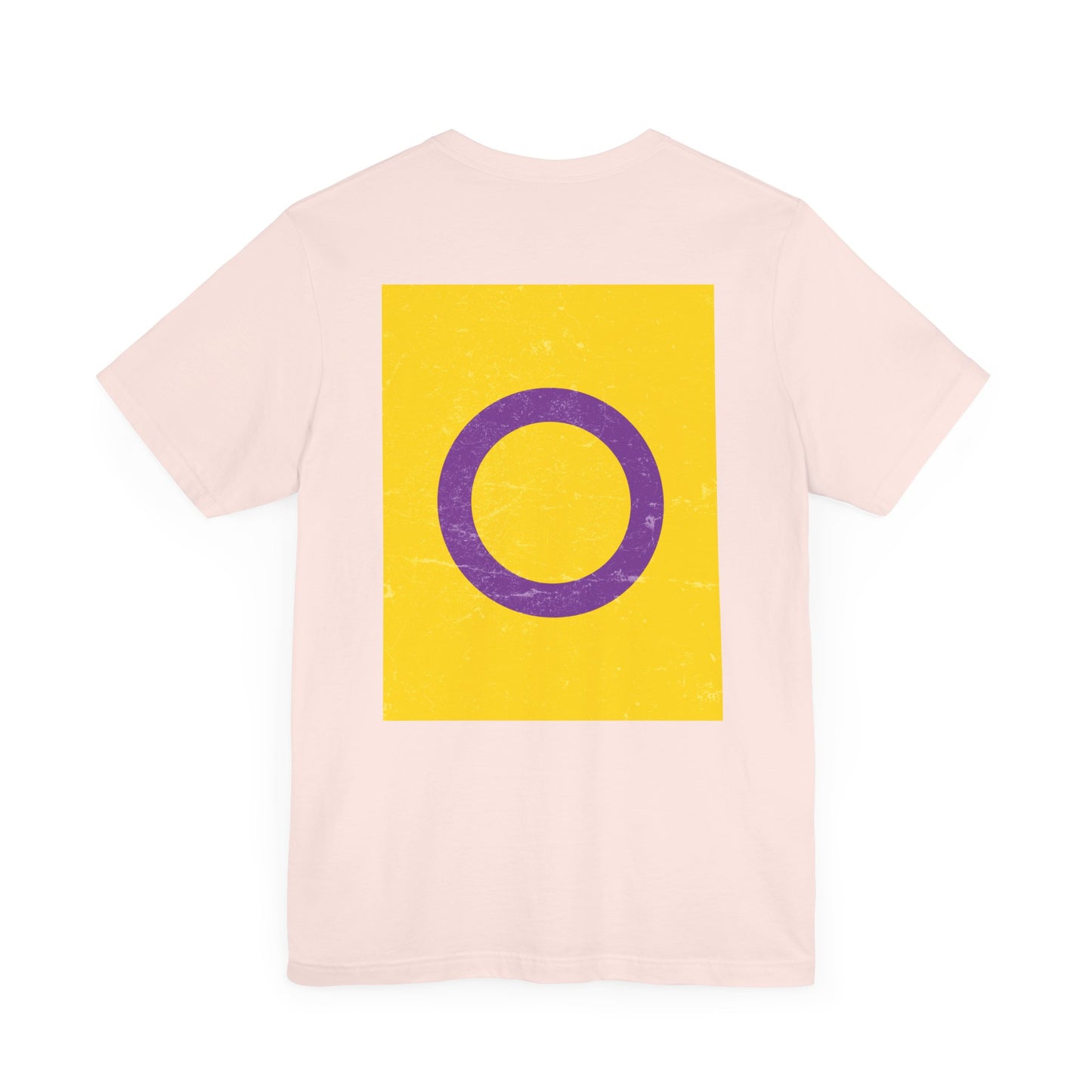 You Ain't Gotta Pray For Me (intersex flag on back) Tshirt
