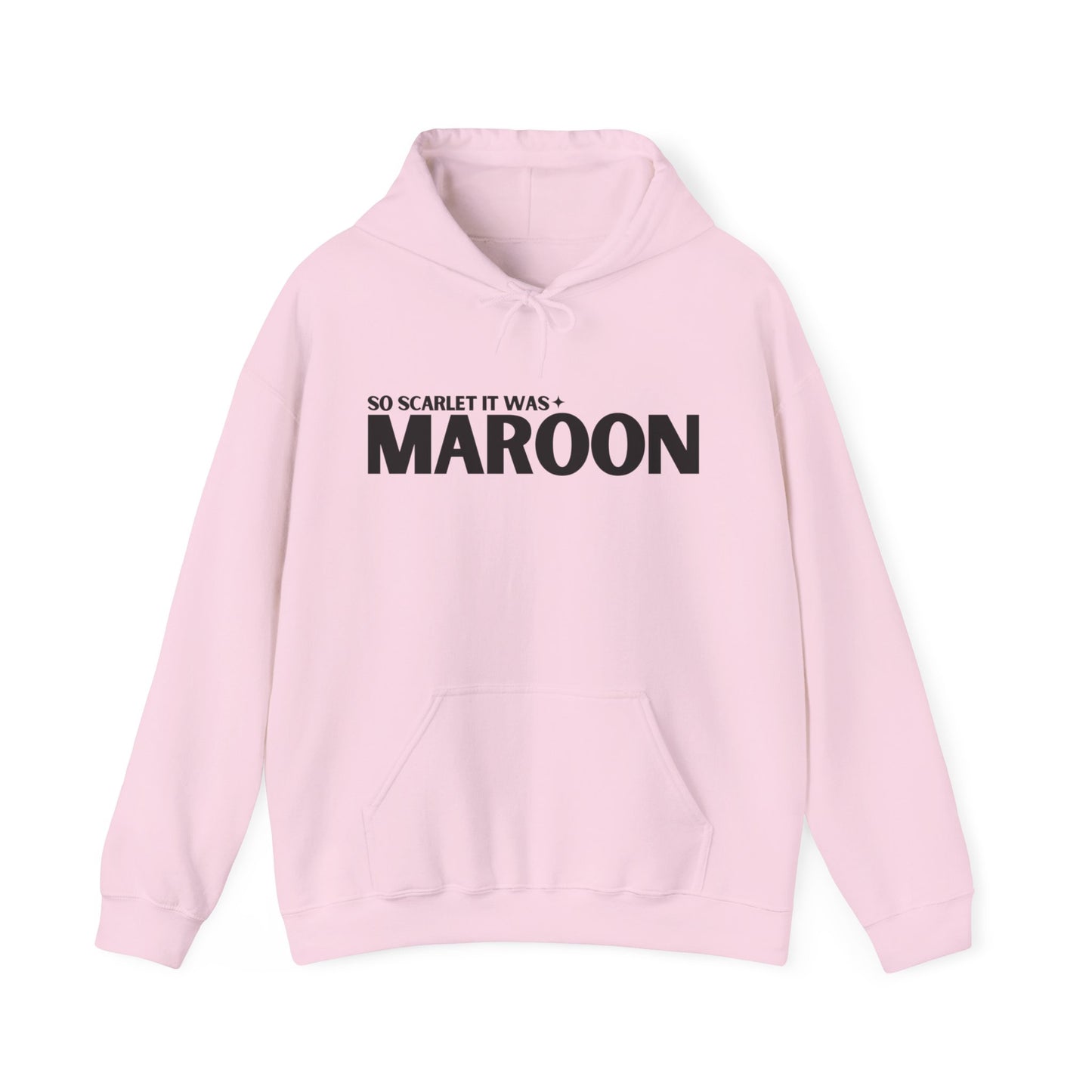 Maroon Lyrics Hoodie (clean lyrics)