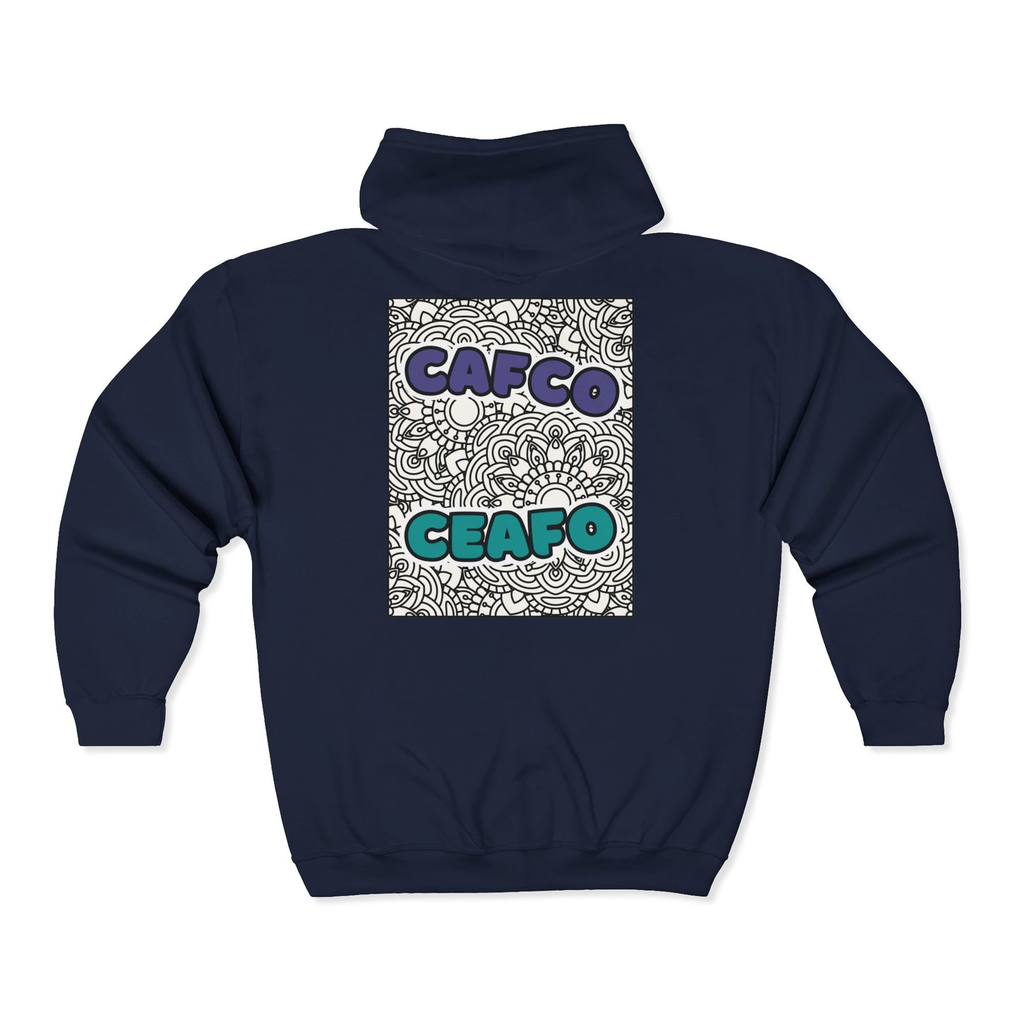 CAFCO Zip Up Hoodie 3 (Bilingual, Acronyms)