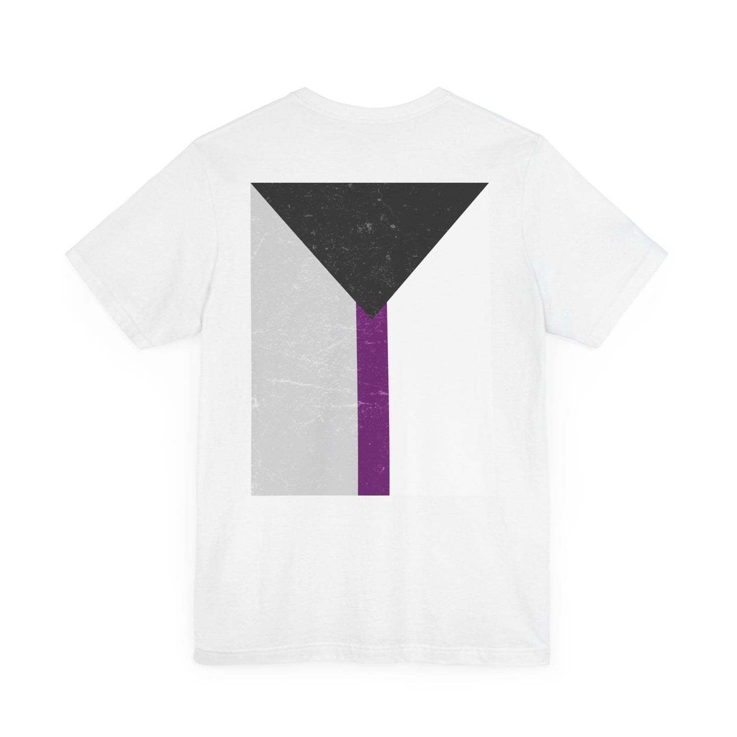 You Ain't Gotta Pray For Me (demisexual flag on back) Tshirt