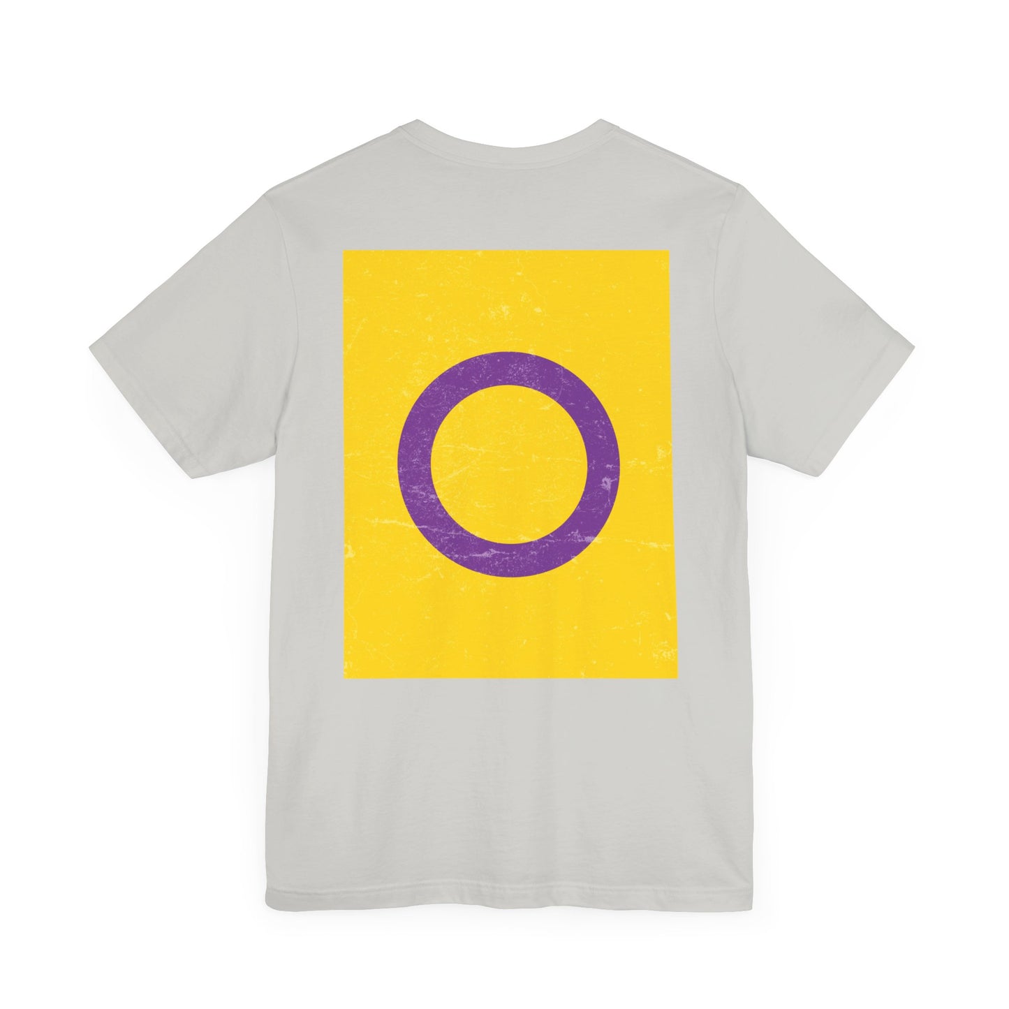 You Ain't Gotta Pray For Me (intersex flag on back) Tshirt