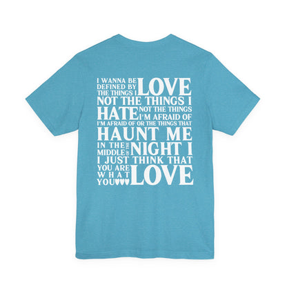 Daylight Lyrics Tshirt