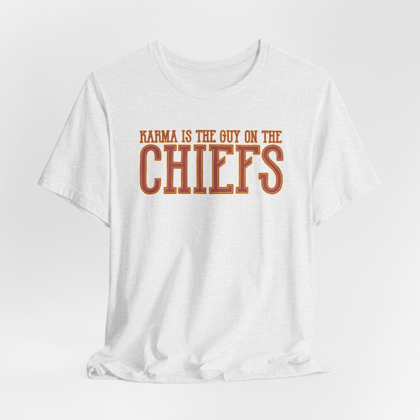 Karma is the Guy on the Chiefs Tshirt