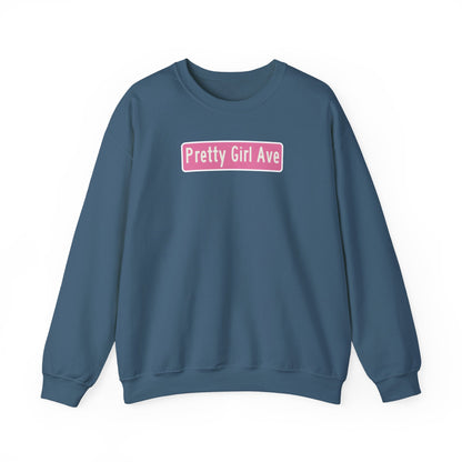 Pretty Girl Avenue Crewneck Sweatshirt