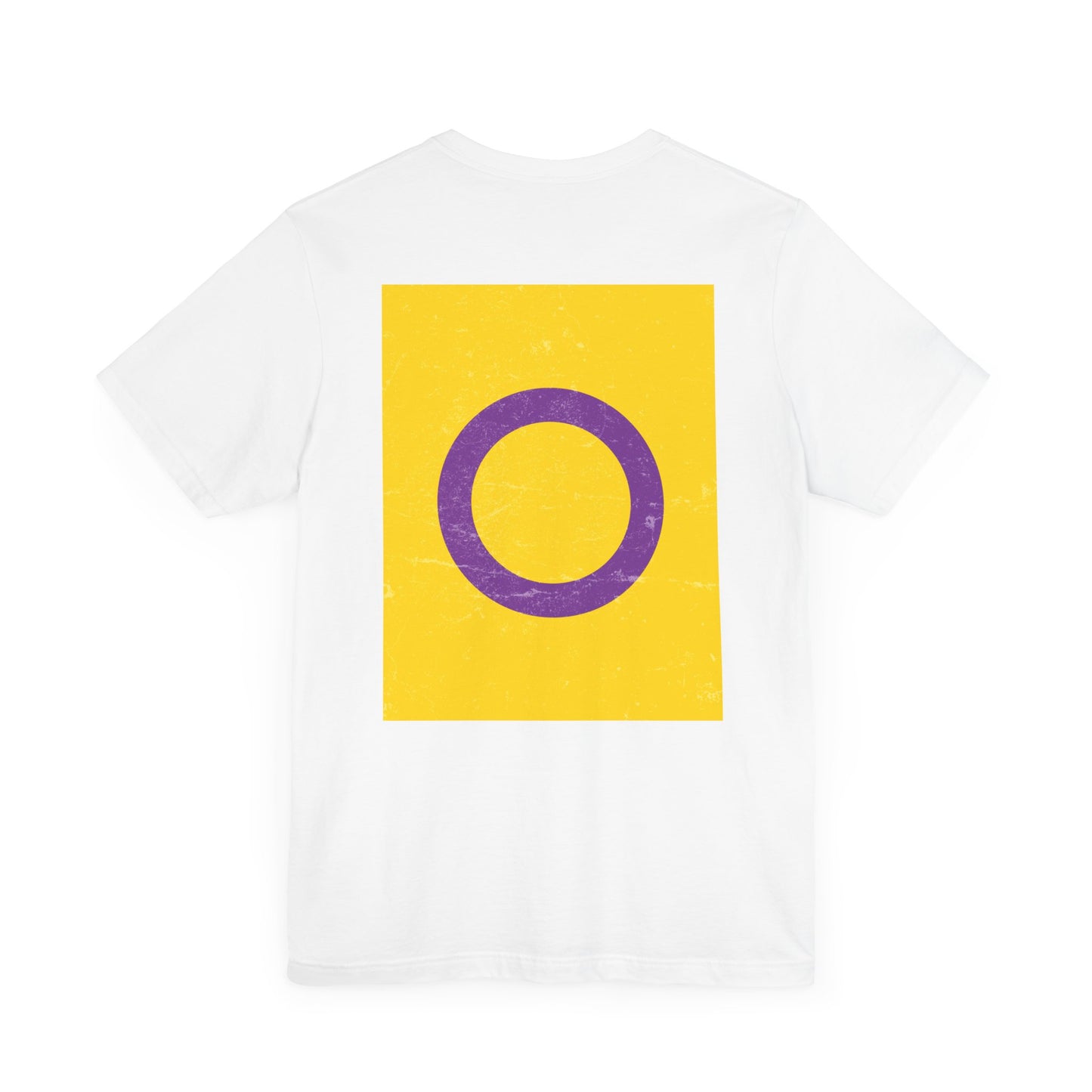 You Ain't Gotta Pray For Me (intersex flag on back) Tshirt