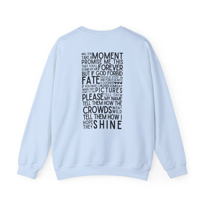 Long Live (Lyrics on Back) Crewneck Sweatshirt